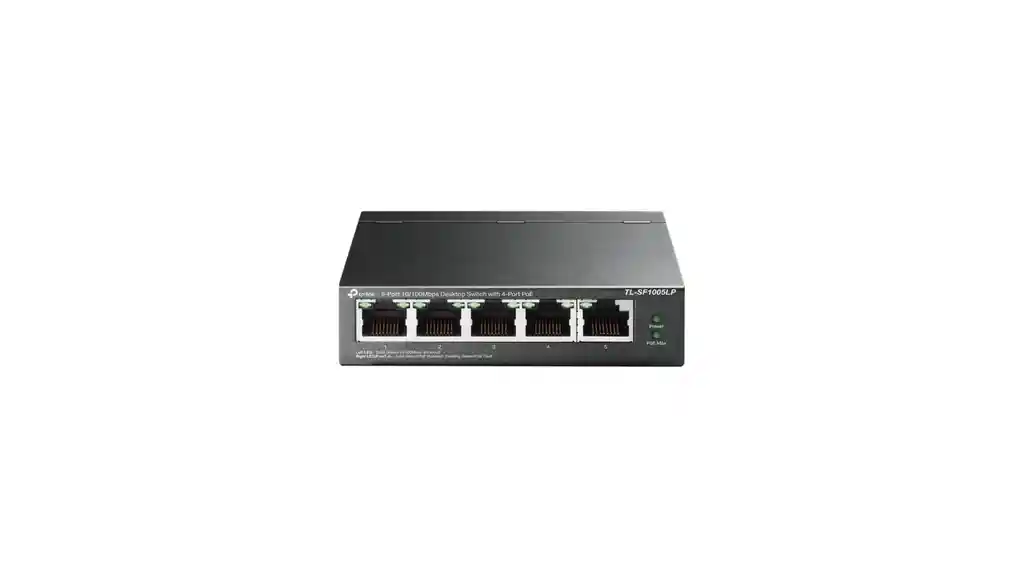 Switch Tp-link Poe De Escritorio De 5 Puertos