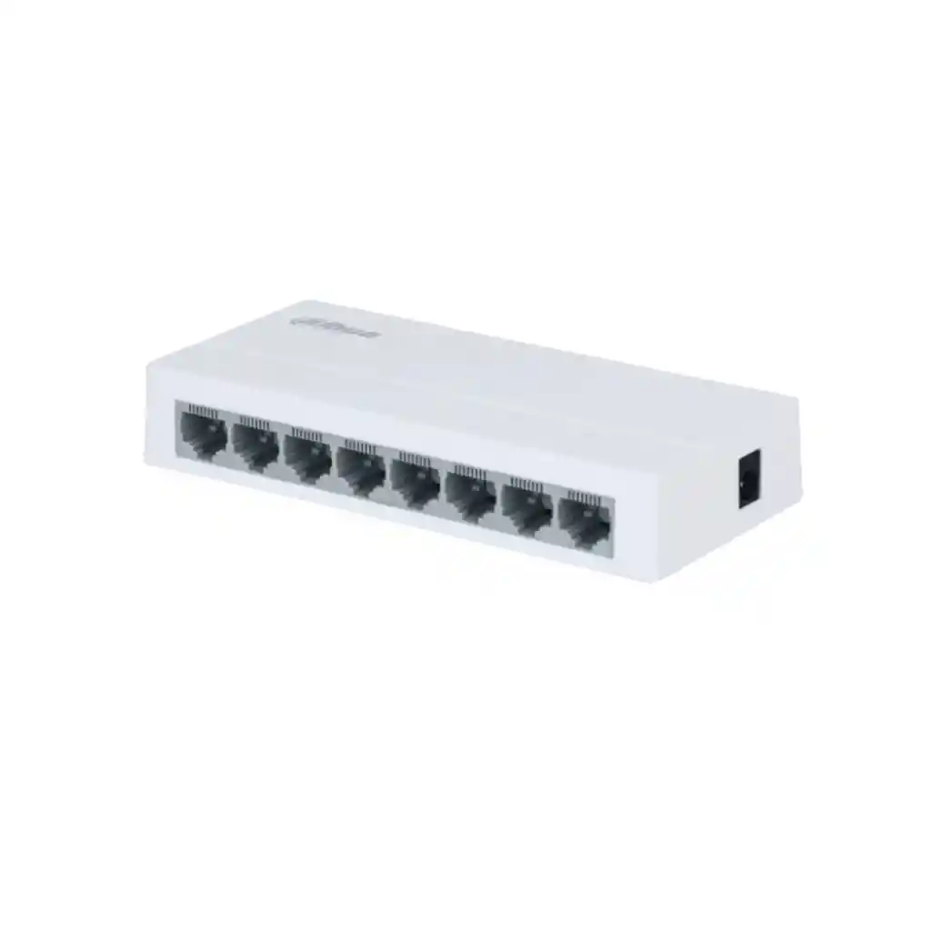 Switch Dahua Giga No Administrable 8 Puertos 10/100/1000 (plástico)
