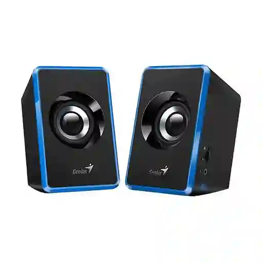 Parlante Genius Sp-u125 Azul Con Conexión Usb