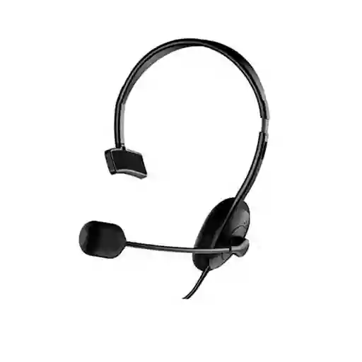 Auriculares Usb Genius Para Pc Hs-100u Negro Con Micrófono