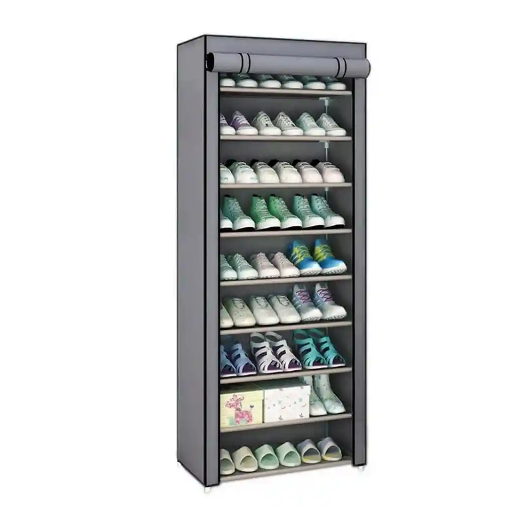 Zapatero 9 Niveles Premium Hasta 27 Pares Desarmable Liviano