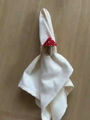 Servilletero Hongos Rojos