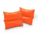 Flotador De Brazo Inflable Naranja Flotador Piscina Intex X2 19cm X 19cm