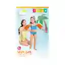 Flotador De Brazo Inflable Naranja Flotador Piscina Intex X2 19cm X 19cm