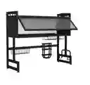 Escurridor Platos Cocina Con Gabinete Color Negro