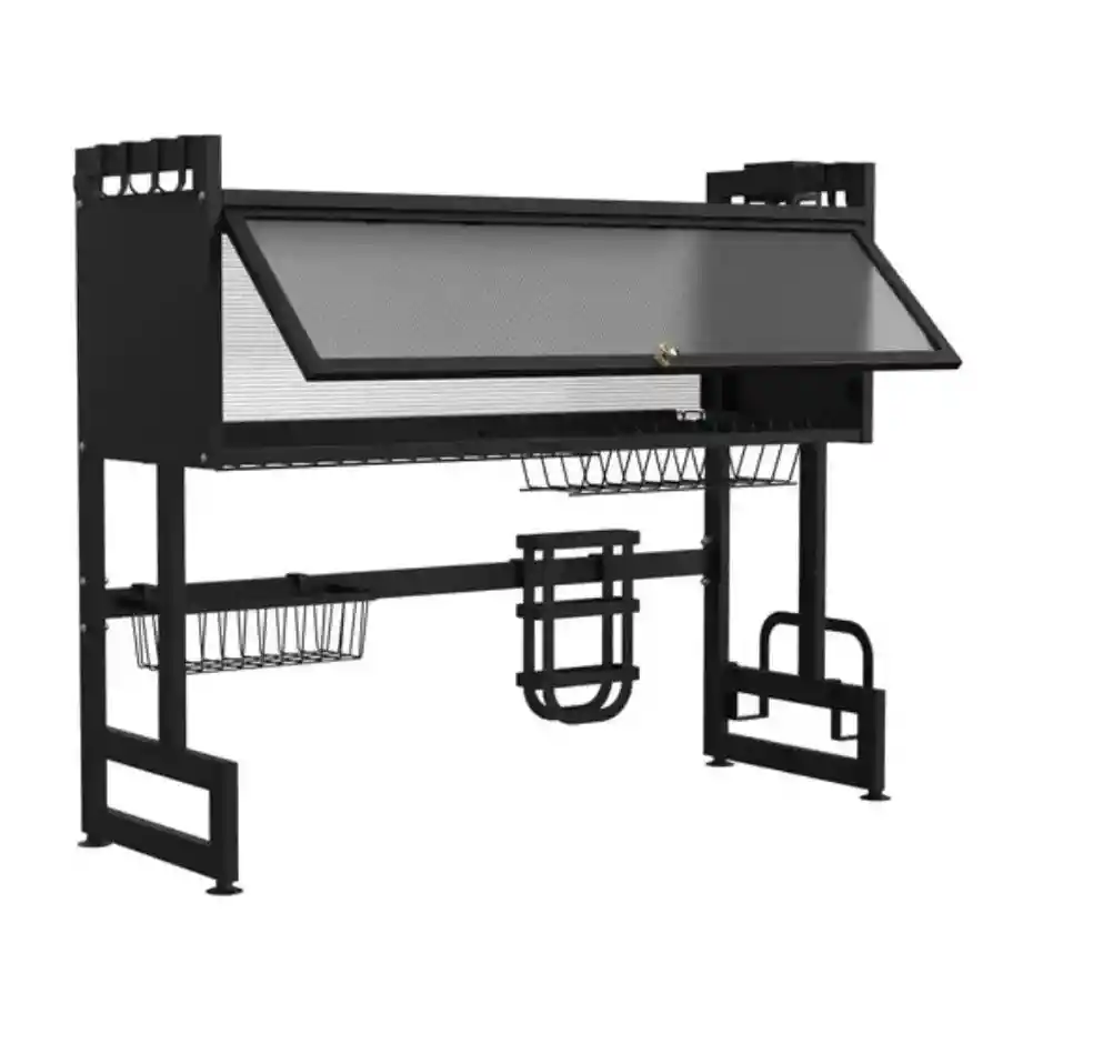 Escurridor Platos Cocina Con Gabinete Color Negro