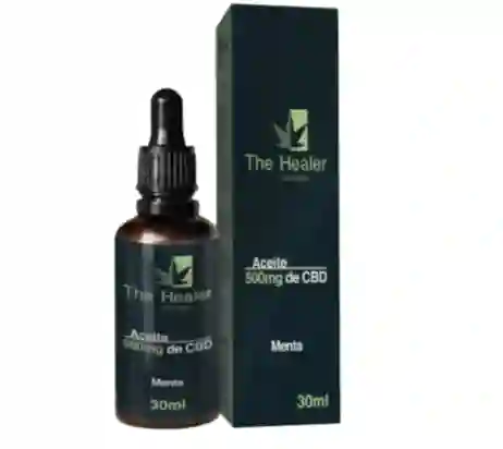 The Healer Cbd Oil 500mg Sabor Menta