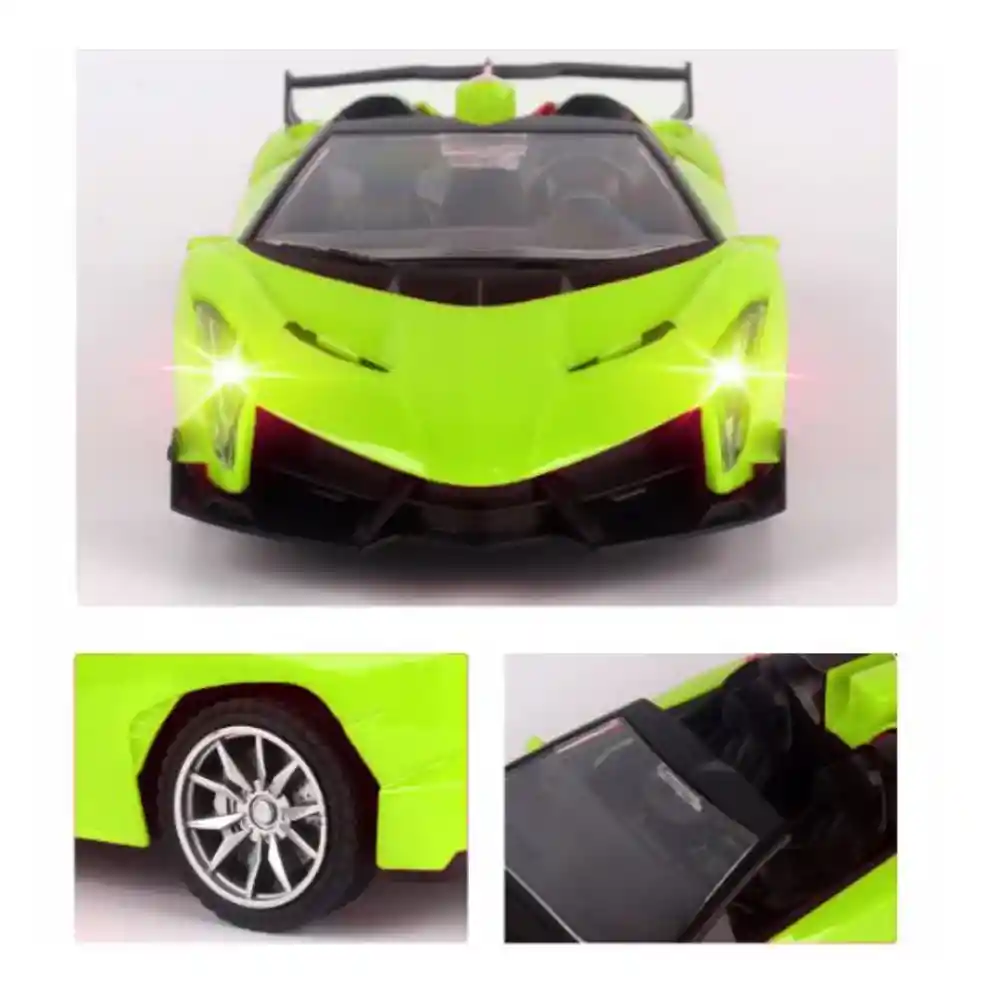 Vehículo Lamborghini Convertible Control Remoto Luz