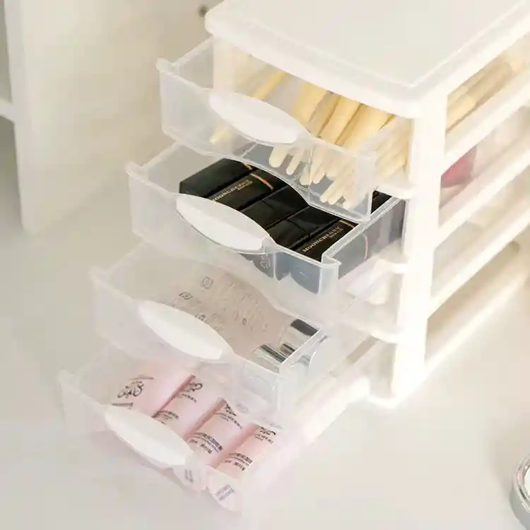 Cajonero Caja Organizador 4 Niveles Multiusos Plástico