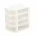 Cajonero Caja Organizador 4 Niveles Multiusos Plástico