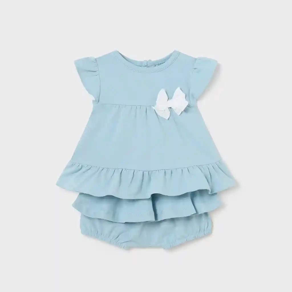 Conjunto De 6 A 9 Meses De 2 Piezas Corto Cristal - Mayoral