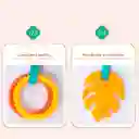 Sonajero Móvil De Peluche Elefante Celeste Con Rascaencias Y Espejo, Hecho En Material Hippoargenico, Con Rascaencias De Silicona Suave, Aro Para Colgar Del Coche, Cuna O Gimnasio