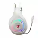 Audífonos Diadema Gaming Rgb Jertech Hg01 Scout Blancos