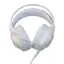 Audífonos Diadema Gaming Rgb Jertech Hg01 Scout Blancos