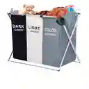 Organizador De Ropa Sucia: Cesta Por Colores Liso Lisa