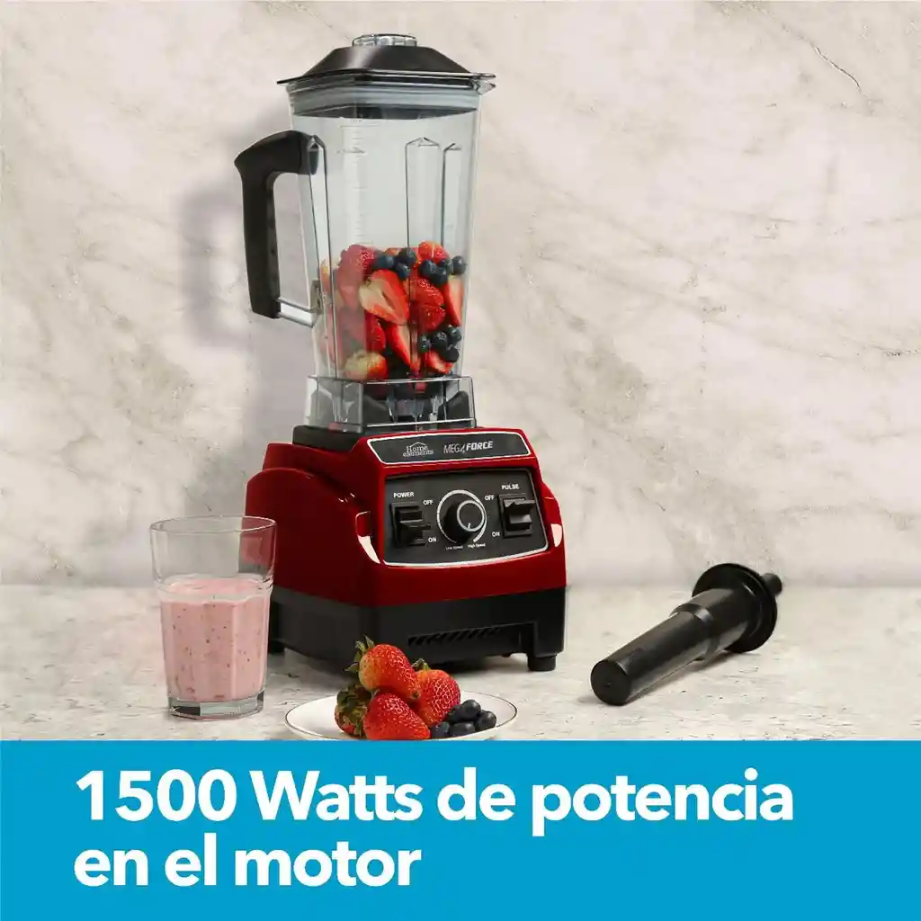 Licuadora Home Elements Megaforce 2l 110v Hepb805r 1500w