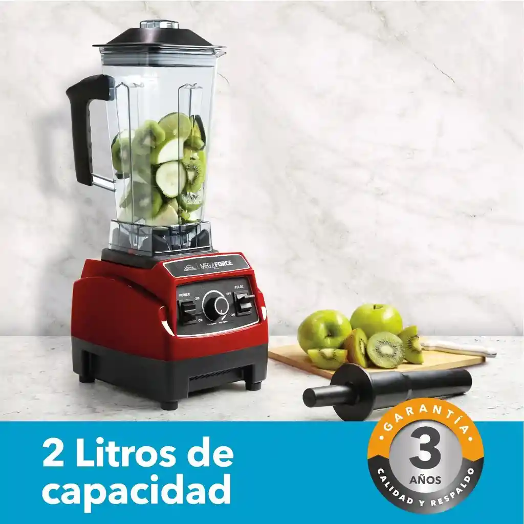 Licuadora Home Elements Megaforce 2l 110v Hepb805r 1500w