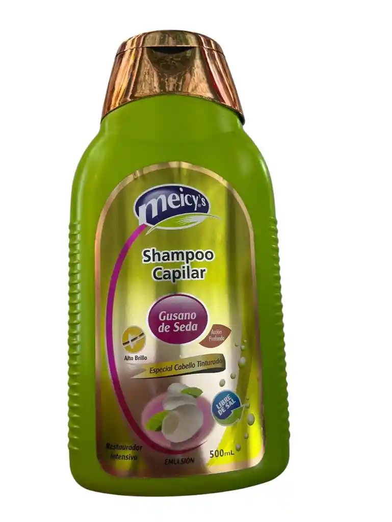 Shampoo Capilar Gusano De Seda