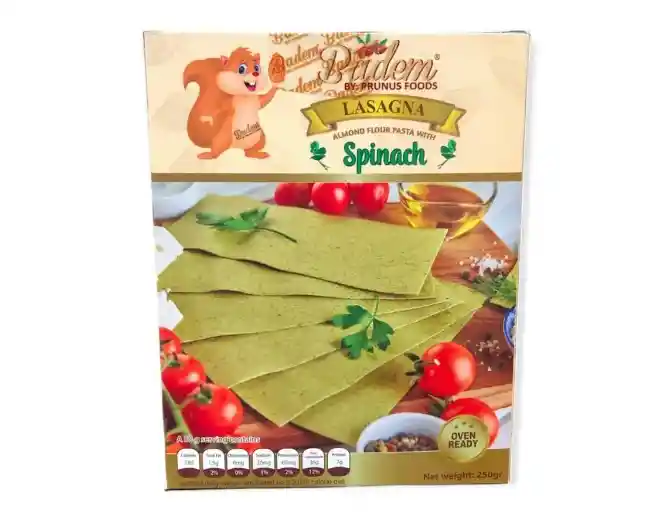 Badem Lasagna De Almendras Con Espinaca 250g