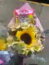 Bouquet De Un Girasol + Astromelia+ Trululu
