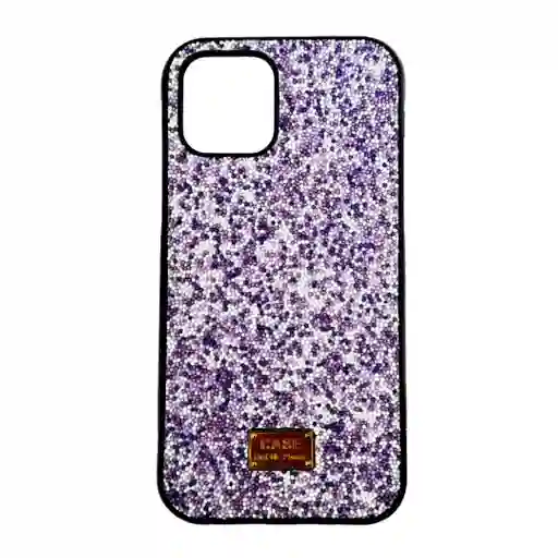 Estuche Esferitas Morado Iphone 12/12 Pro