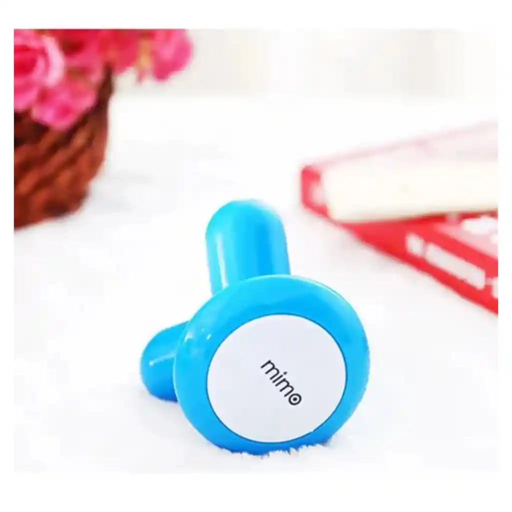 Mini Masajeador Portátil Relajante Terapéutico Anti Estrés Color Azul