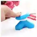 Mini Masajeador Portátil Relajante Terapéutico Anti Estrés Color Azul