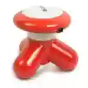 Mini Masajeador Portátil Relajante Terapéutico Anti Estrés Color Rojo