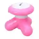 Mini Masajeador Portátil Relajante Terapéutico Anti Estrés Color Rosado