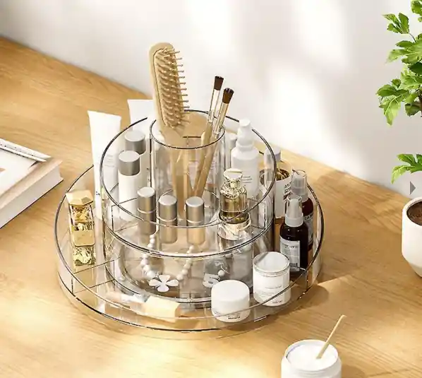 Organizador De Brochas Y Maquillaje 360°