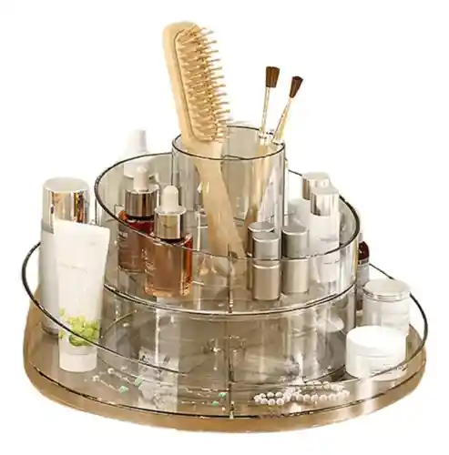 Organizador De Brochas Y Maquillaje 360°