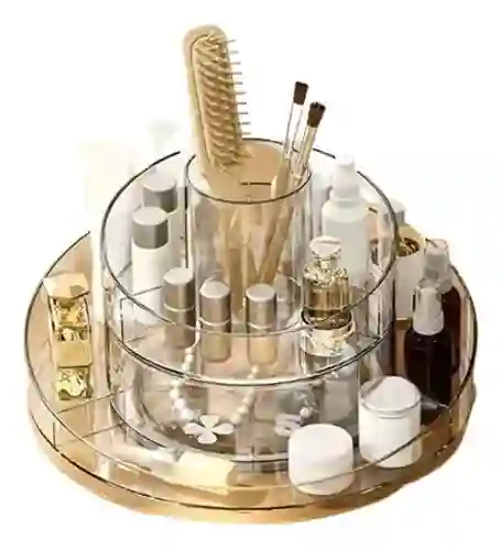 Organizador De Brochas Y Maquillaje 360°