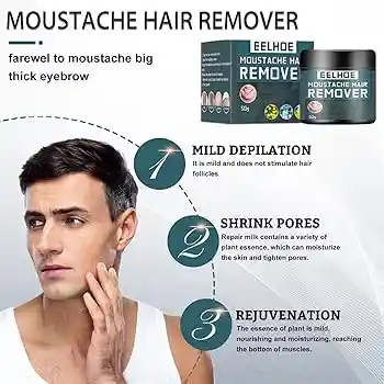 Crema Depilatoria Hombre Corporal Elimina Vellos Pelo Cuerpo