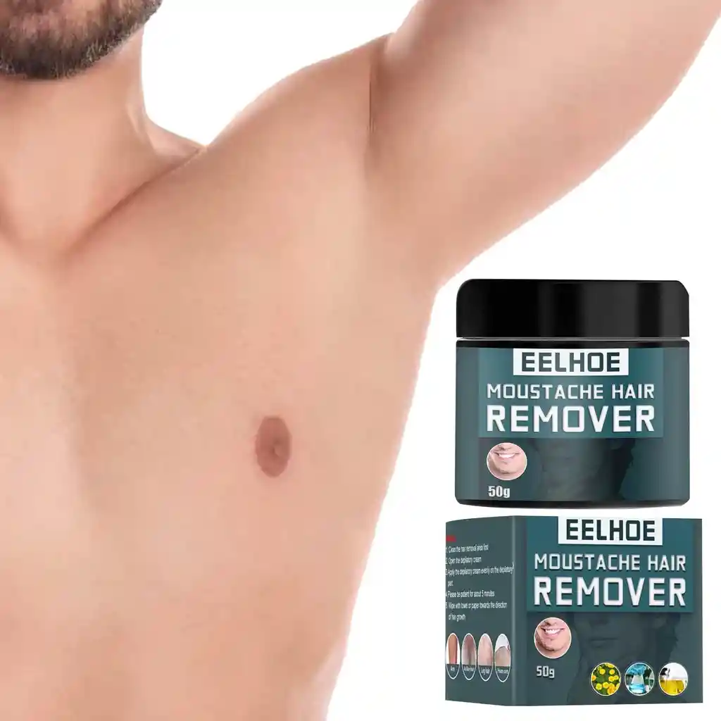 Crema Depilatoria Hombre Corporal Elimina Vellos Pelo Cuerpo