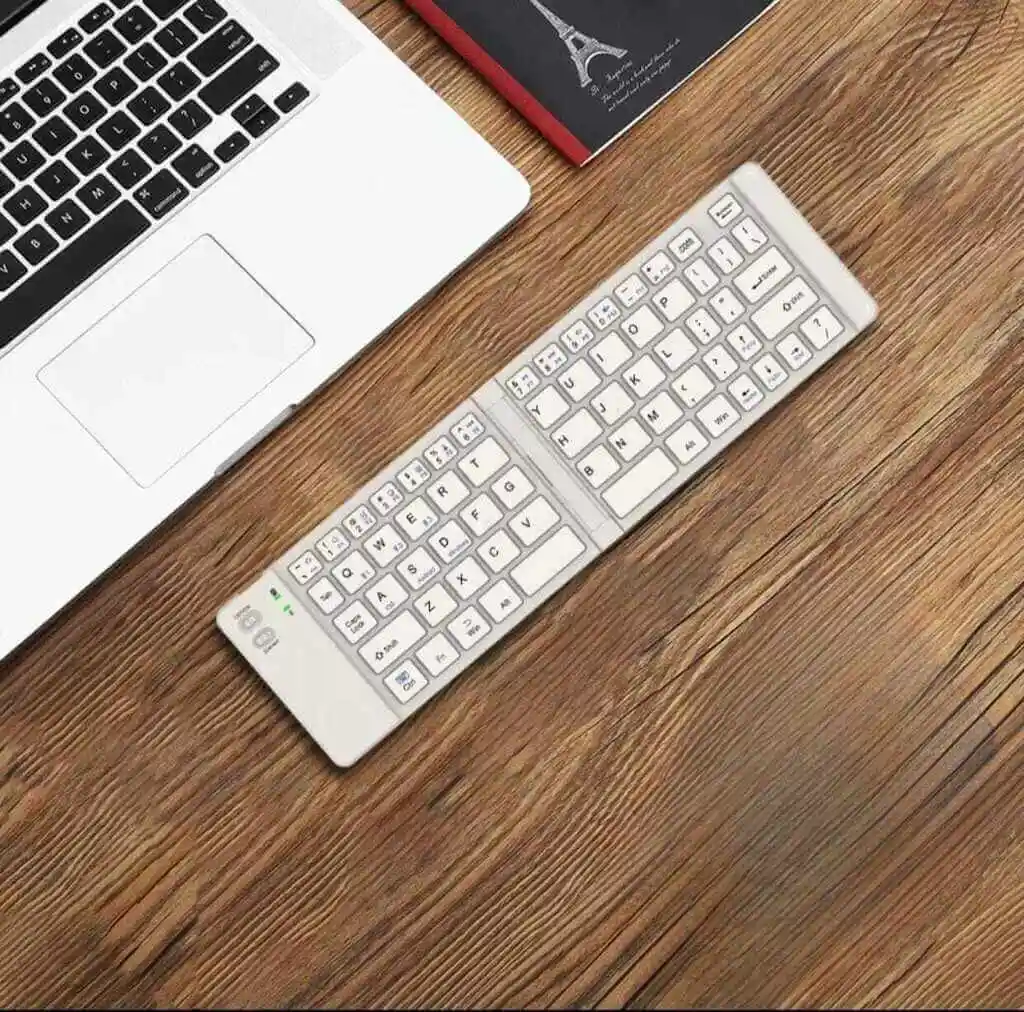 Teclado Bluetooth Plegable Español Para Android Ios Pc Smart