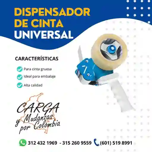 Dispensador De Cinta De 100m Y De 200m- Empaque