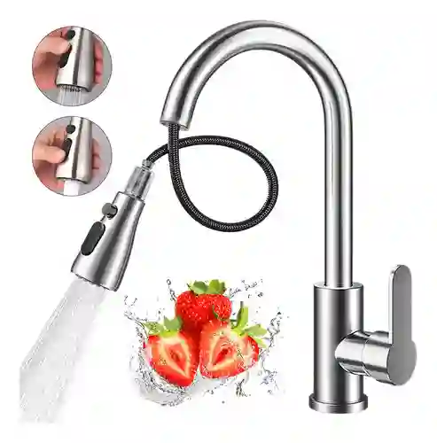 Grifo De Cocina Llave Monomando