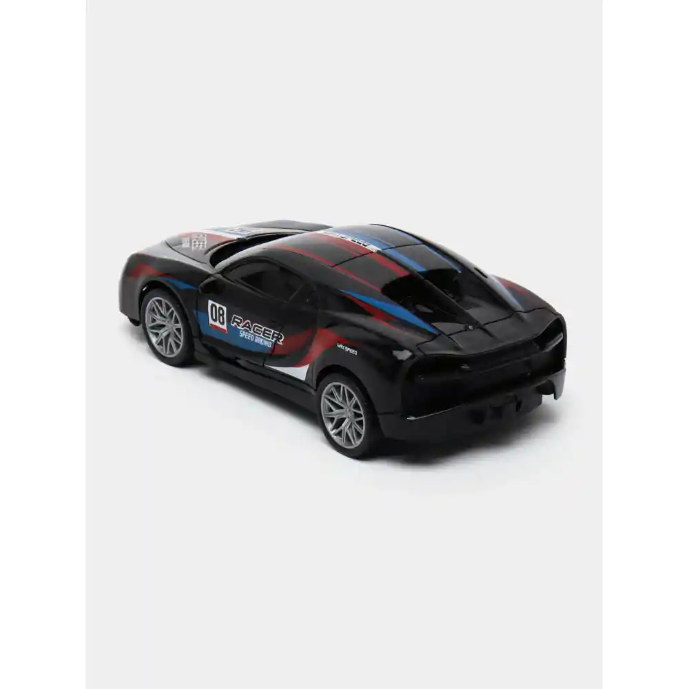 Vehículo De Carreras Bugatti A Control Remoto Con Luces Control Remoto