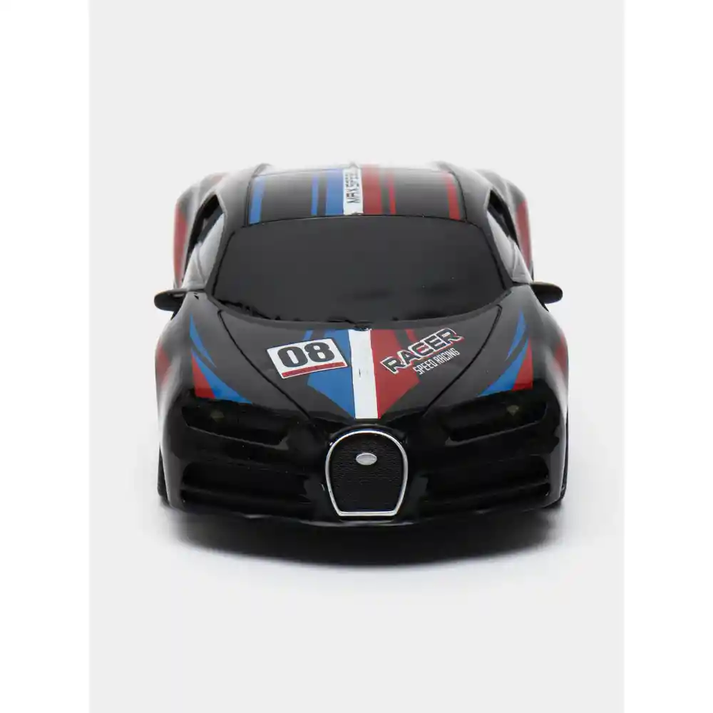 Vehículo De Carreras Bugatti A Control Remoto Con Luces Control Remoto