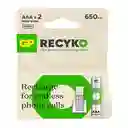 ⭐pila Gp Recargable Aaa, 650mah De 1.2v, Para Teléfonos Inalámbricos⭐