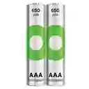 ⭐pila Gp Recargable Aaa, 650mah De 1.2v, Para Teléfonos Inalámbricos⭐