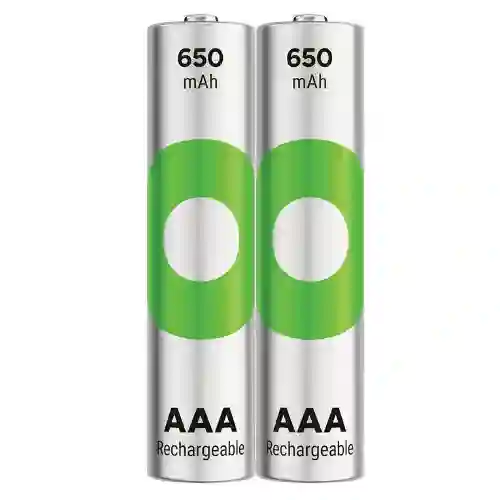⭐pila Gp Recargable Aaa, 650mah De 1.2v, Para Teléfonos Inalámbricos⭐