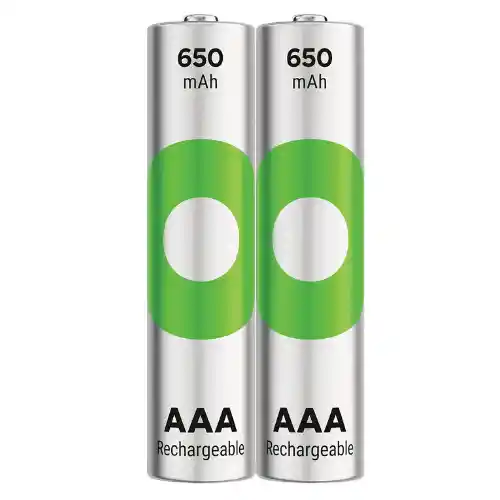 ⭐pila Gp Recargable Aaa, 650mah De 1.2v, Para Teléfonos Inalámbricos⭐