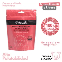 Petmeal Snack Liofilizado Para Perros - Hígado De Cerdo