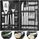 Kit Parrillero Bbq Picnic X 18 Pzas