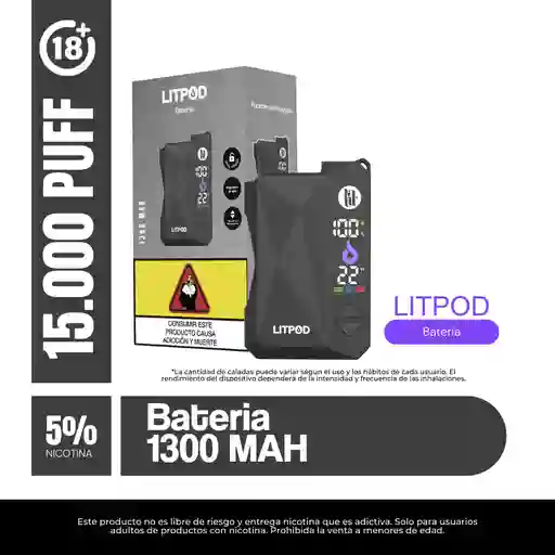 Vape Lit Pod Bateria