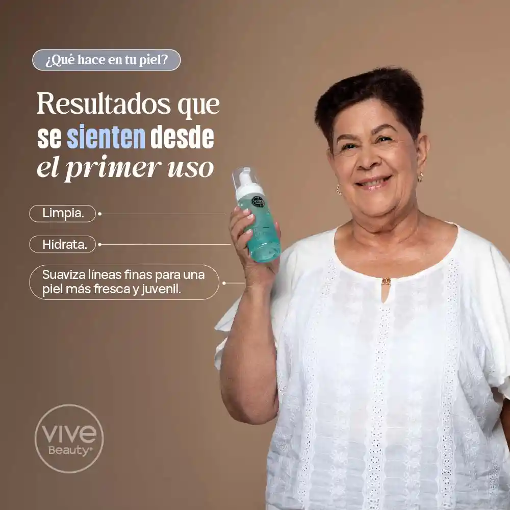 Jabon Facial Espuma Ácido Hialurónico+aloe