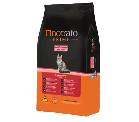 Finotrato Prime Salmon Gatos Castrados X 3kg