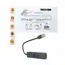 Adaptador-multiplicador De Puertos - Hub Usb 3.0 + Rj45 500128