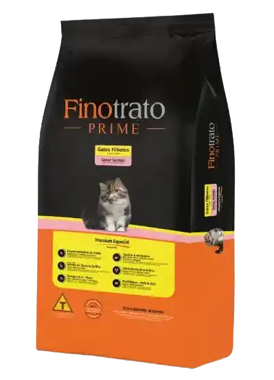 Finotrato Prime Salmon Gatos Filhotes X 3kg